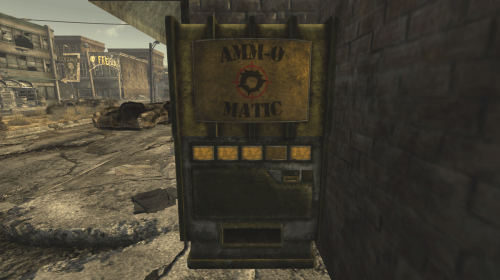 Amm-O-Matic Vending Machine 